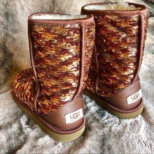 UGG Australia Sunset Dual Colored Sparkle Boots